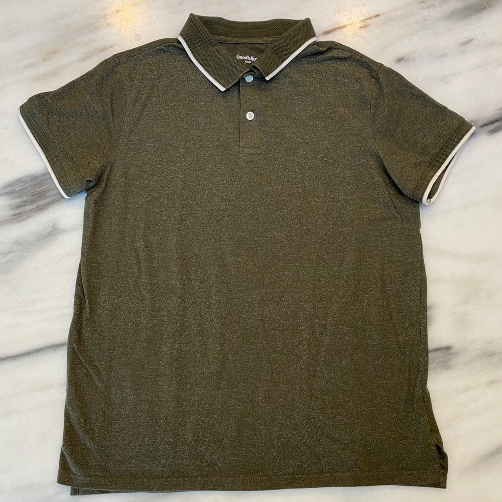Mens | Goodfellow & Co | Polo | Olive | Used | L